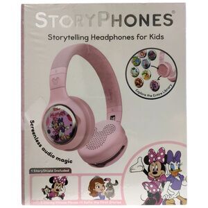 Disney StoryPhones Kids Bluetooth Headphones & Storybook Bundle